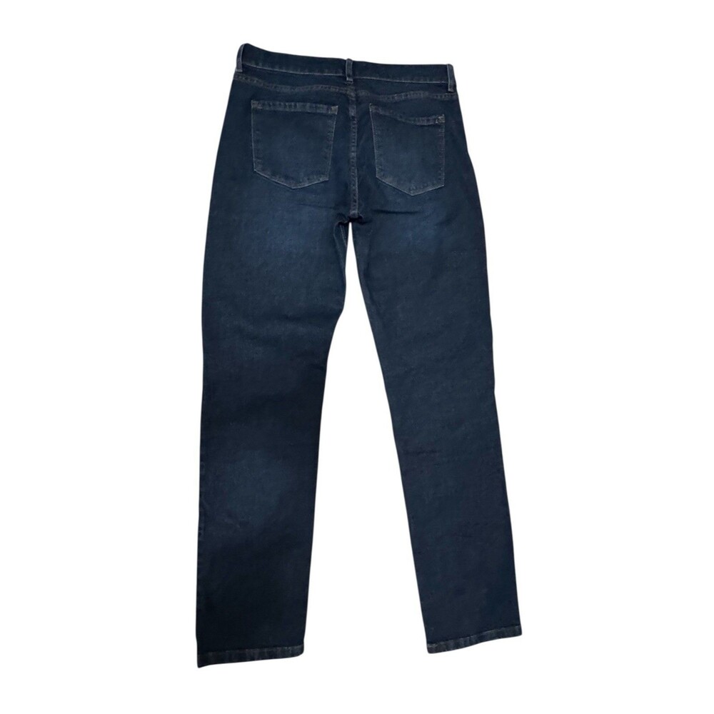 Mott & Bow Slim Fit Jeans Stretch Denim Mens Dark Blue Cotton Pants - Picture 4 of 6